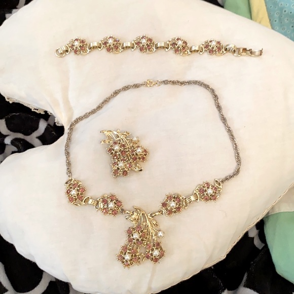 Vintage 3pc Jewlery Set - Picture 1 of 5